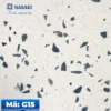Gạch Terrazzo Nasaki Trắng Hạt Đen Xanh G15