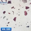 Gạch Terrazzo Nasaki Trắng Hạt Đỏ G03