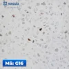 Gạch Terrazzo Nasaki Trắng Hạt Ghi G16