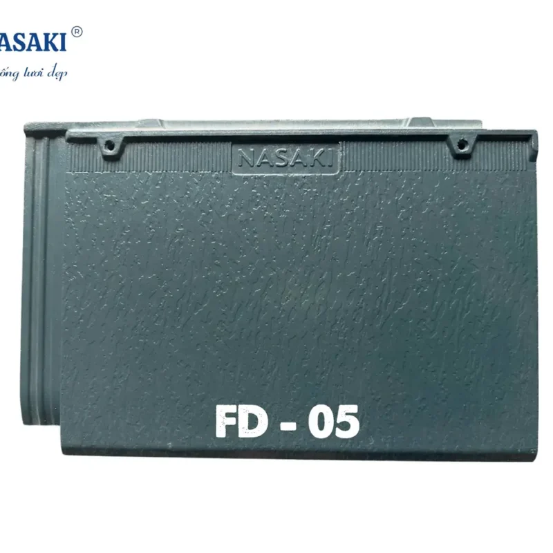 Ngói phẳng vân da màu rêu (FD05)