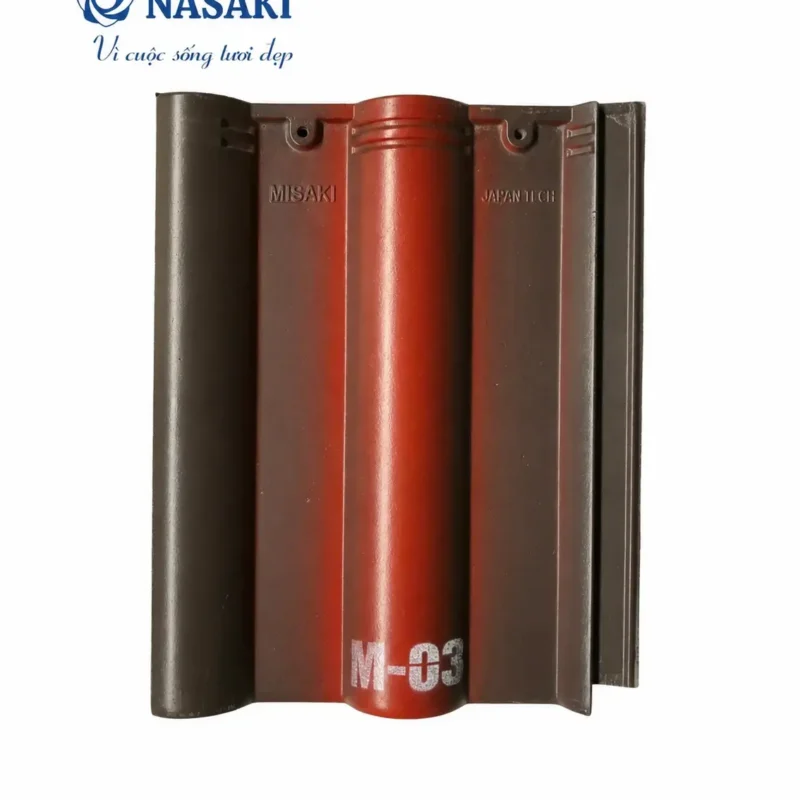 Ngói sóng Misaki hai màu (M03)