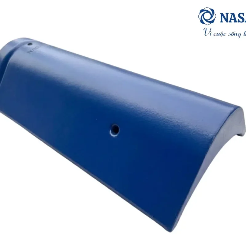Phụ kiện ngói cuối rìa ngói sóng Nasaki màu xanh dương (PK.CR/A09)