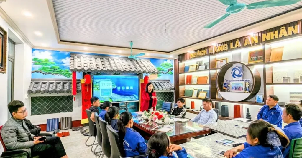 Buổi đào tạo quy trình sản xuất tại NASAKI