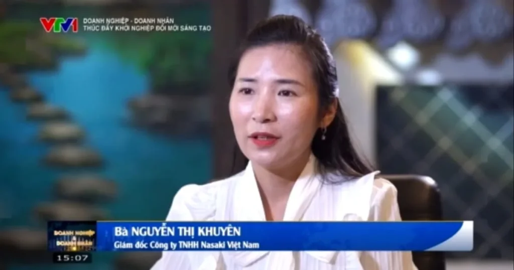 Giám đốc NASAKI trong chương trình Doanh nghiệp – Doanh nhân