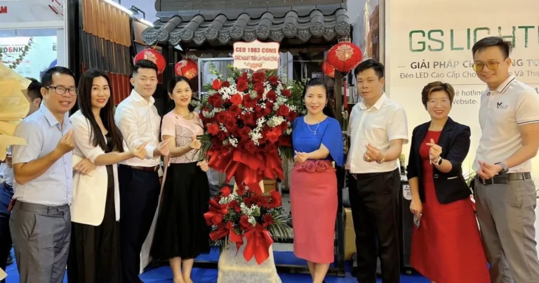 NASAKI tại Vietbuild Hà Nội 2024 – Đón đoàn CLB CEO 83 thăm gian hàng