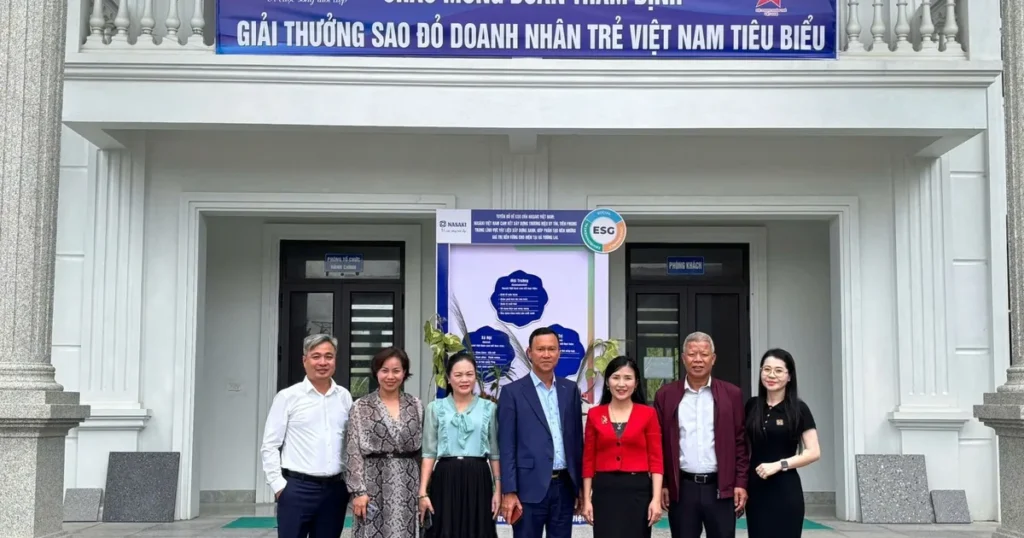 Đoàn vòng thẩm định Giải thưởng Sao Đỏ 2025 tại trụ sở NASAKI